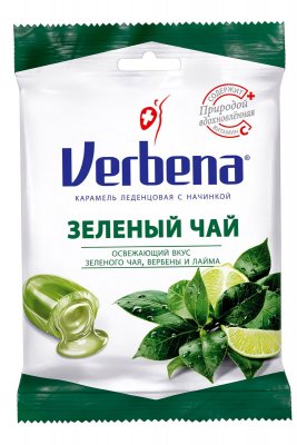 Купить вербена карамель леденц. с начинк. зелен.чай 60г (i.d.c. holding, словакия) в Бору