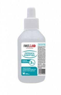 Перекись водорода раствор для наружного применения 3% 100мл