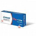 Купить арифам, таблетки с модифицированным высвобождением, покрытые оболочкой 10мг+1,5мг, 30 шт в Бору