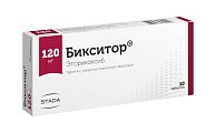 Купить бикситор, таблетки, покрытые пленочной оболочкой 120мг, 10шт в Бору