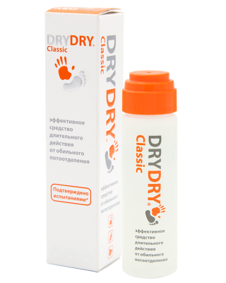 Купить драйдрай (dry dry) классик средство длительного действия от обильного потоотделения антиперспирант 35 мл в Бору