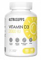 Купить ultrasupps (ультрасаппс) витамин д3 2000ме, капсулы 180 шт бад в Бору