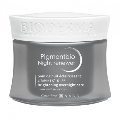 Купить bioderma pigmentbio (биодерма) крем для лица ночной осветляющий и восстанавливающий, 50мл в Бору