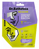 Купить dr. esthetica (др. эстетика) no acne мульти-маска пузырьковая pink&green 1шт в Бору
