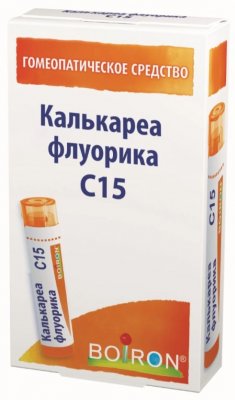 Купить калькареа флуорика с15, гомеопатический монокомпонентный препарат минерально-химического происхождения гранулы гомеопатические 4 гр в Бору