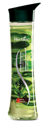 Купить herbion (хербион) шампунь для волос оливковый формула блеска, 250мл в Бору