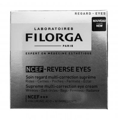 Купить филорга nctf-реверс айз (filorga nctf-reverse eyes) крем для контура вокруг глаз интенсив мультикорректирующий 15мл в Бору