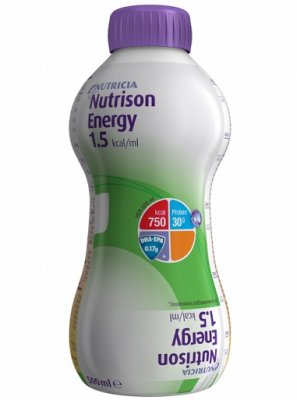 Купить nutrison (нутризон) энергия смесь для энтерального питания, бутылка, 500мл в Бору