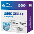 Купить цинк хелат югмедфарм, капсулы массой 285мг 100шт бад в Бору