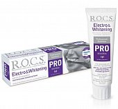 Купить рокс (r.o.c.s) зубная паста pro electro & whitening mild mint, 135г в Бору