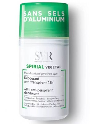 Купить svr spirial roll-on (свр) дезодорант-антиперспирант растительный, 50мл в Бору