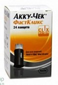 Купить ланцеты accu-chek fastclix (акку-чек), 24 шт в Бору