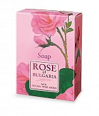 Купить rose of bulgaria (роза болгарии) мыло натуральное косметическое с частичками лепестков роз, 100г в Бору