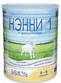 Купить нэнни 1 смесь на основе натурального козьего молока с пребиотиками с рождения, 400г в Бору
