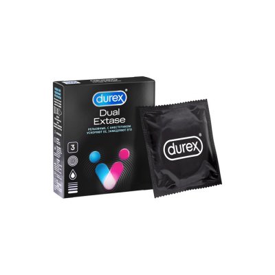 Купить дюрекс презервативы dual extase №3 (ссл интернейшнл плс, таиланд) в Бору