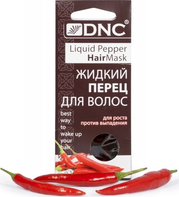 Купить dnc (днц) масло для волос жидкий перец пакет 15мл, 3шт в Бору
