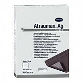 Купить paul hartmann (пауль хартманн) повязка атрауман аг с серебром 5х5см 3 шт в Бору