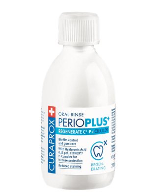 Купить курапрокс (curaprox) ополаскиватель для полости рта перио+ регенерейт 200мл в Бору