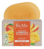 Купить biomio (биомио) bio-soap superfood мыло натуральное с баттером манго 90 г в Бору
