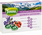 Купить леденцы теппи с шалфеем и шиповником, леденцы массой 3,2г 20 шт бад в Бору