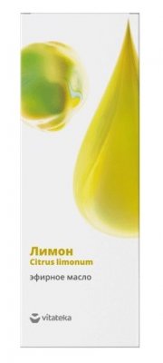 Купить vitateka (витатека) масло эфирное лимон, 10мл в Бору
