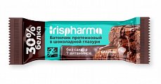 Купить ирисфарма (irispharma) батончик протеиновый 30% брауни в шоколадной глазури, 40г бад в Бору