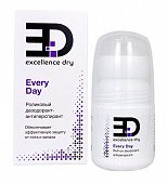 Купить ed excellence dry (экселленс драй) every day дезодорант-антиперспирант, ролик 50 мл в Бору