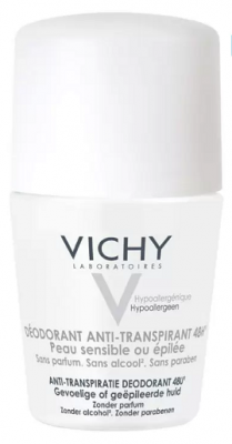 Купить vichy (виши) дезодорант шариковый 48 часов для чувствительной кожи, 50мл в Бору