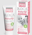 Купить рокс (r.o.c.s) зубная паста для детей pro baby минеральная защита и нежный уход, 45г в Бору