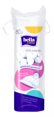 Купить bella cotton (белла) ватные диски 80 шт в Бору