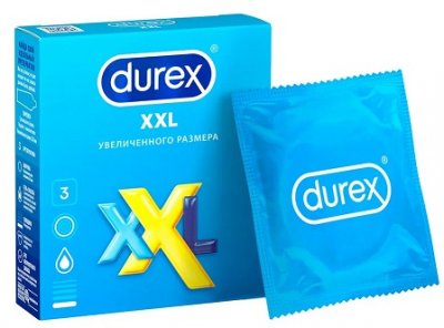 Купить durex (дюрекс) презервативы xxl 3шт в Бору