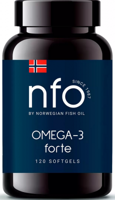 Купить норвегиан фиш оил (nof) омега-3 форте, капсулы 1384мг, 120 шт бад в Бору