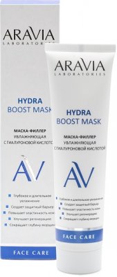 Купить aravia (аравиа) маска-филлер для лица увлажняющая гиалуроновая, 100мл в Бору