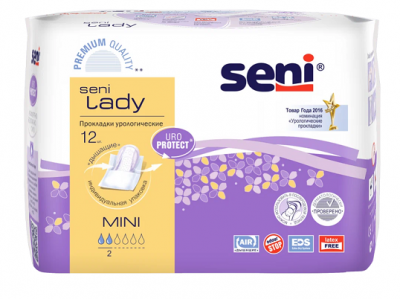 Купить seni lady (сени леди) прокладки урологические мини 12шт в Бору