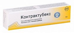 Купить контрактубекс, гель для наружного применения, 50г в Бору