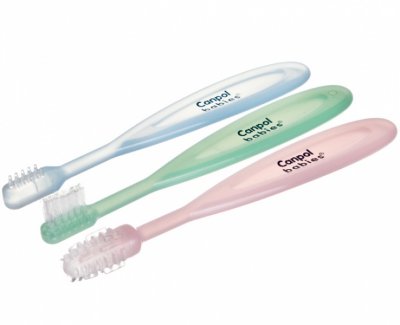 Купить canpol (канпол) набор зубных щеток в ассортименте 3шт в Бору