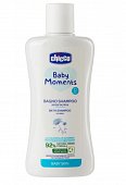 Купить chicco baby moments (чикко) пена-шампунь без слез для детей, фл 200мл в Бору