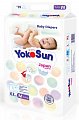 YokoSun (ЙокоСан) подгузники детские размер M (5-10кг) 62шт