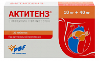 Купить актитенз, таблетки 10 мг+40 мг, 30 шт в Бору