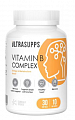 Купить ultrasupps (ультрасаппс) витамины группы в, капсулы массой 430мг, 30 шт бад в Бору