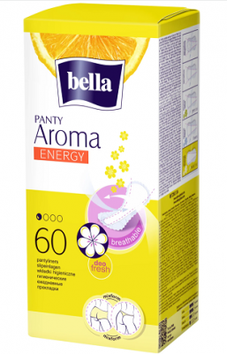 Купить bella (белла) прокладки panty aroma energy 60 шт в Бору