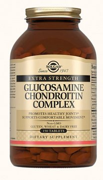 Solgar (Солгар) Глюкозамин, Хондроитин Плюс, таблетки 1750мг 150 шт БАД