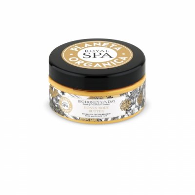 Купить планета органика (planeta organica) royal spa крем-масло для тела густое мед, 300мл в Бору