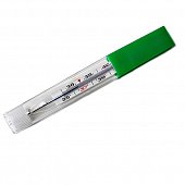 Купить термометр медицинский безртутный стеклянный с колпачком для легкого встряхивания в Бору