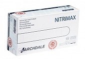 Купить перчатки archdale nitrimax смотровые нитриловые нестерильные неопудренные текстурированные размер s, 100 шт белые в Бору