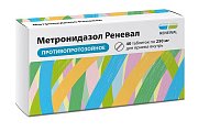 Купить метронидазол-реневал, таблетки 250мг, 40шт в Бору