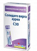 Купить солидаго вирга ауреа с30, гомеопатический монокомпонентный препарат растительного происхождения, гранулы гомеопатические 4 гр  в Бору