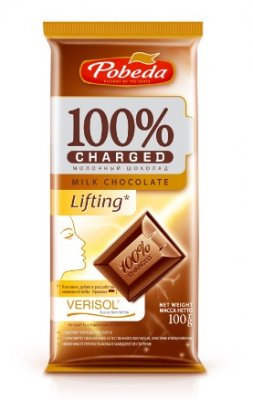 Купить charged lifting (чаржед), шоколад молочный, 100г в Бору