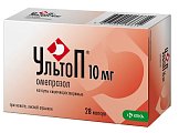 Купить ультоп, капсулы кишечнорастворимые 10мг, 28 шт в Бору