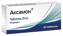 Купить аксамон, таблетки 20мг, 50 шт в Бору